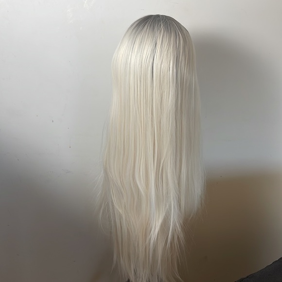 - - 💫24” BLONDE OMBRÉ NATURAL STRAIGHT LACE FRONT WIG - Picture 10 of 17